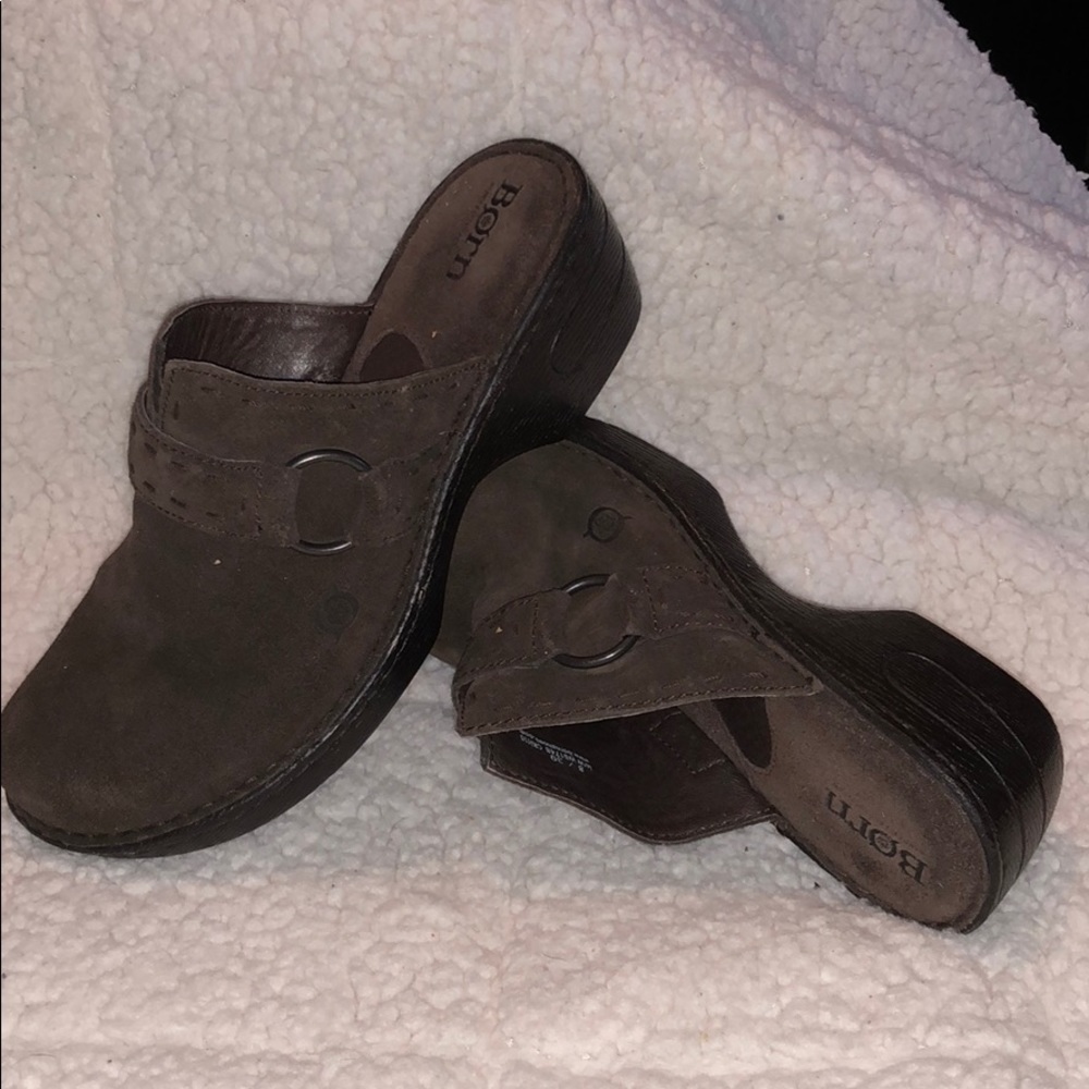 Born Clog Leather Shoe
